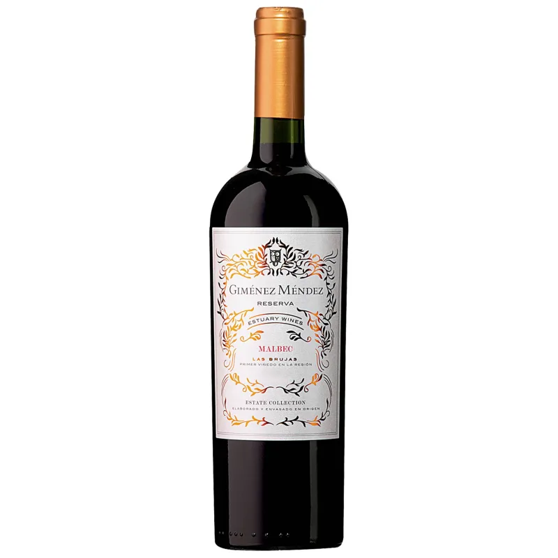 Giménez Méndez Reserva Estate Collection Malbec Uruguaio Vinho Tinto 750ml - Giménez Méndez - Bebidas