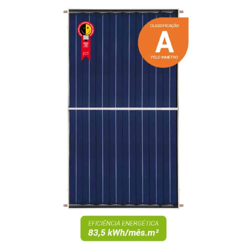 Coletor Solar New Blue Vidro Termo Endurecido (1950 X 1000)
