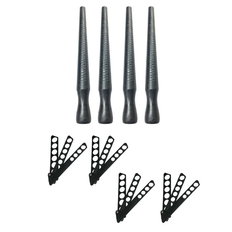 Kit 20 Aneleira Régua Bastão Plástico Medir Dedo Medidor