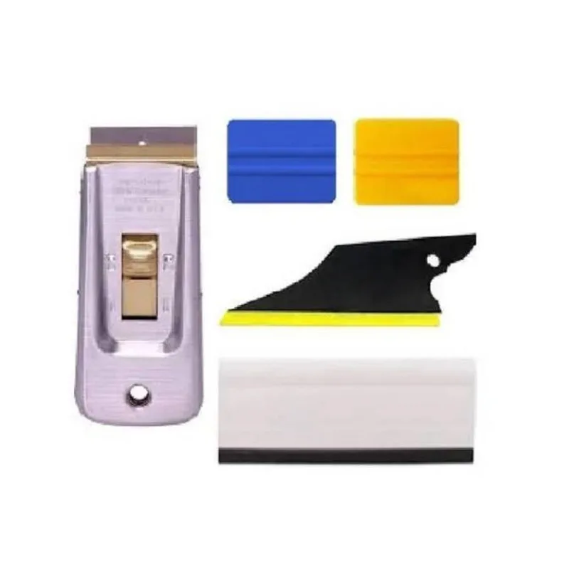 Kit De Ferramentas Espatulas Colocar Adesivo E Envelopamento