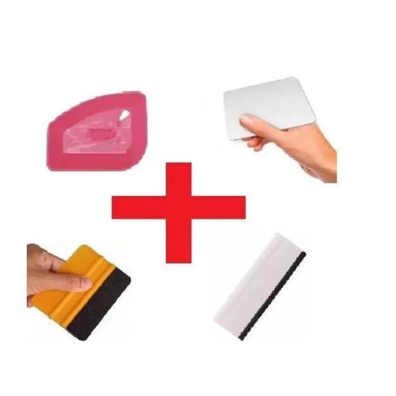 Kit Ferramentas Para Aplicar Insulfilm Com Espátulas
