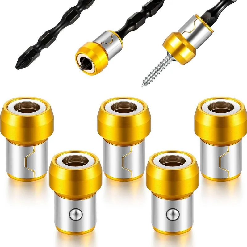 Anel Adaptador Ultra Magnético Pontas Bit Imã Parafusadeiras