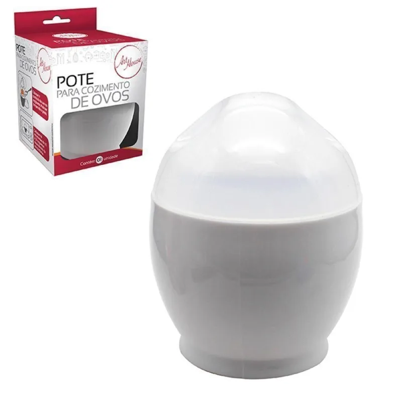 Kit 2 Formas Para Cozinhar Ovos No Micro-ondas Recipiente Para Omelete Vapor Cozinha Prática - OUTRAS - Eletrodomésticos