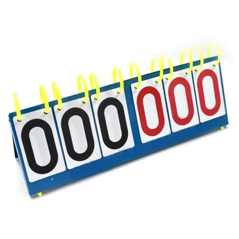 Placar De Mesa Manual Dobrável 6 Dígitos Contador De Pontos Até 999 Para Esportes - OUTRAS - Cama, Mesa E Banho