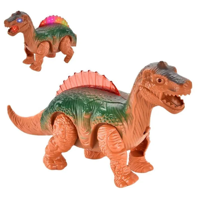 Brinquedo Dinossauro Com Som, Luz E Movimento Realismo E Diversão
