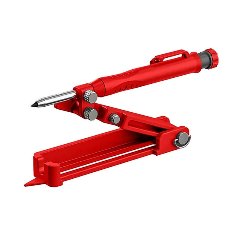 Ferramenta De Medição De Contorno Red Woodworking Gauge