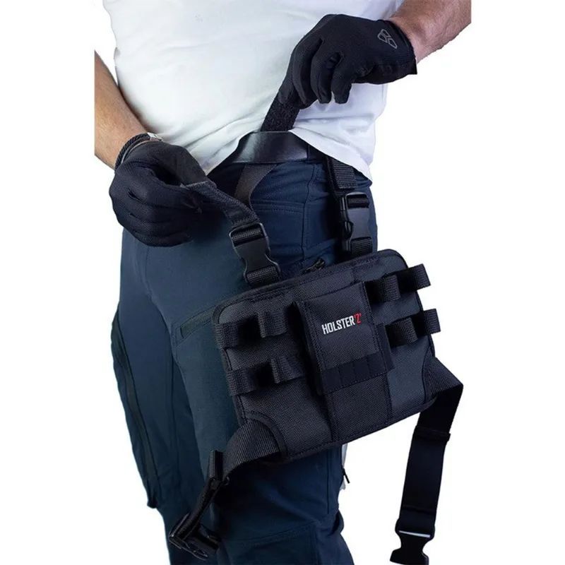 Bolsa De Cintura Para Ferramentas Oxford Cloth Electric Portable Black