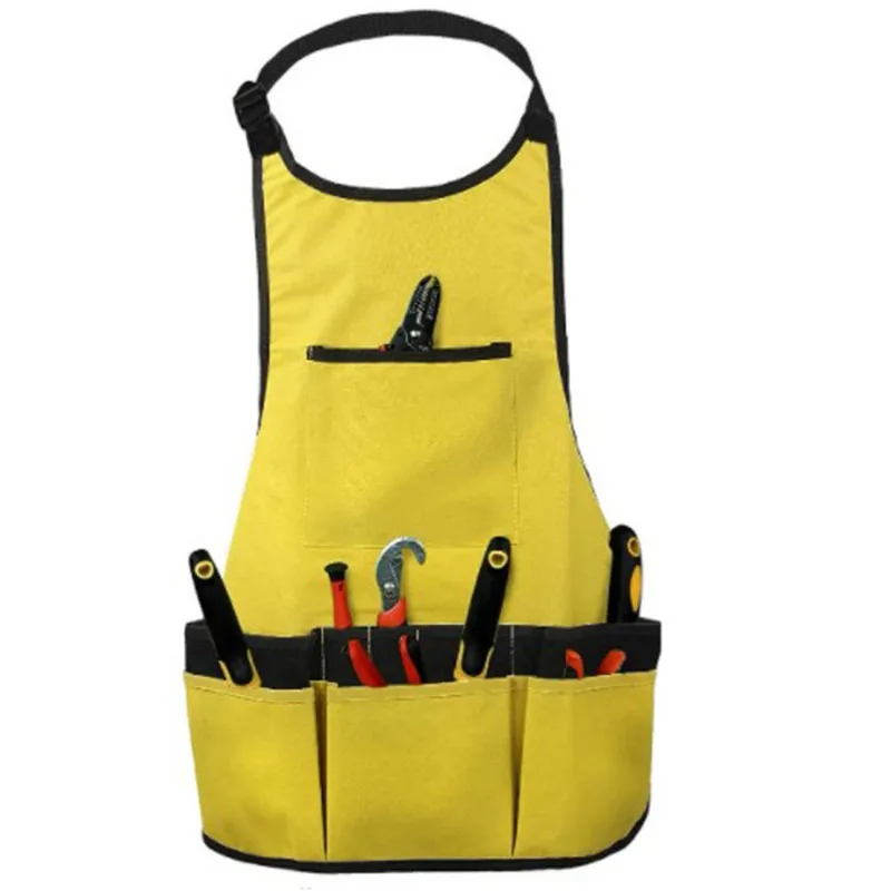 Avental De Ferramentas De Jardim Oxford Cloth Multi-pocket Work Utility