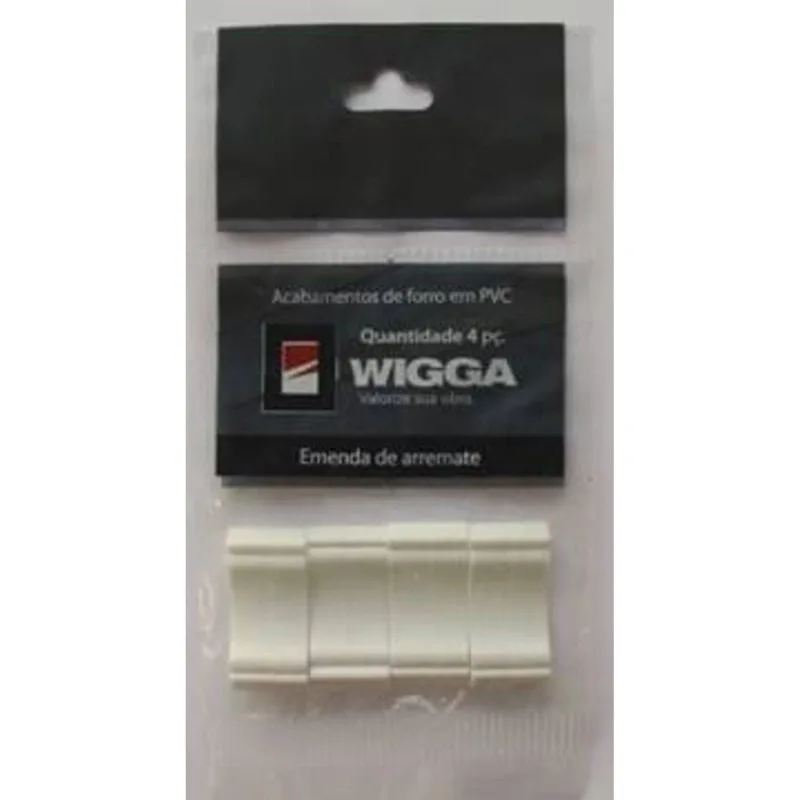 Emenda Forro PVC Wigga Arremate Para Cemalha 8mm