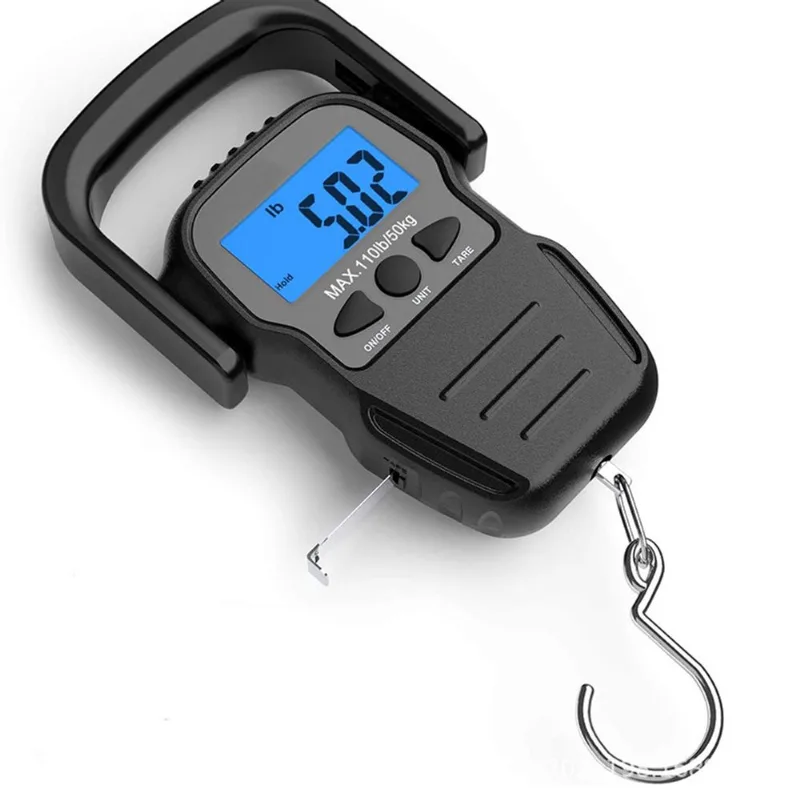 Balança Suspensa Digital Portátil De 50 Kg Com Display Lcd