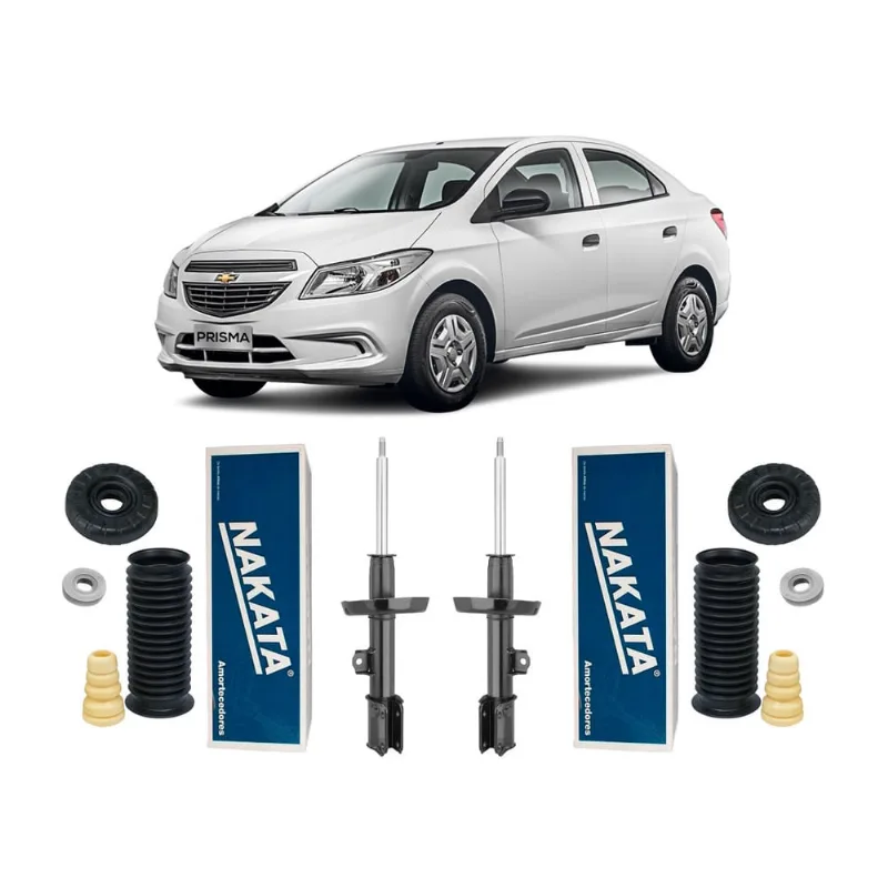 Amortecedores c/ Kit Dianteiro Chevrolet Prisma 2013 A 2019