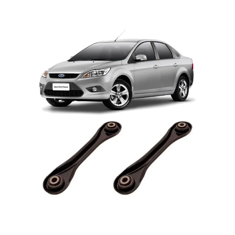 2 Braço Barra Tirante Traseiro Focus Sedan 2011 2012 2013