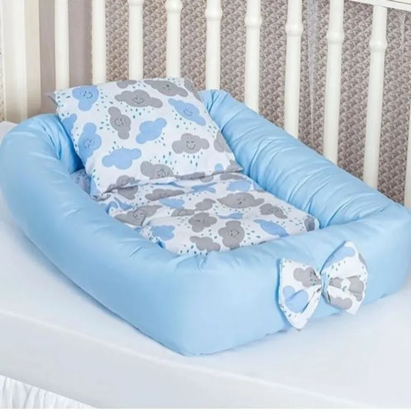 Ninho Redutor Nuvem Azul Para Menina 4 Peças super Lançamento