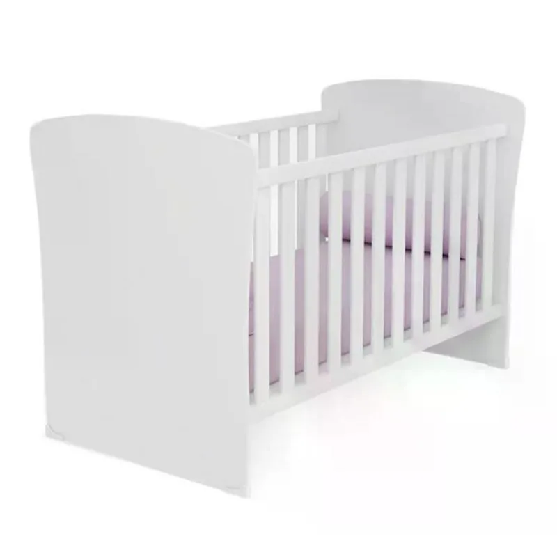 Berço Mini Cama Infantil Doce Sonho 2484 Branco Qmovi