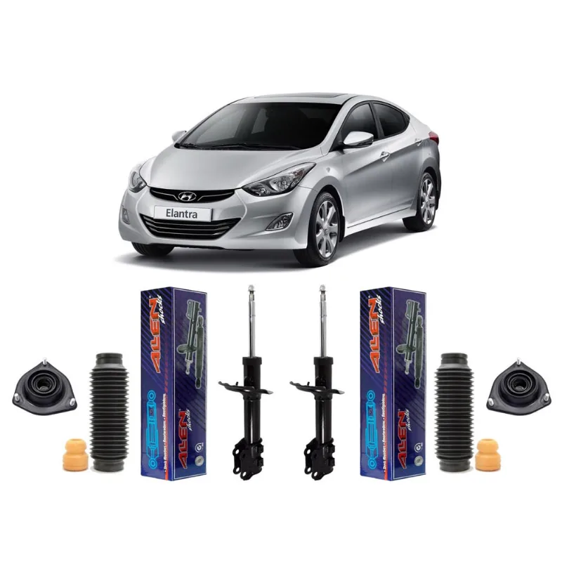 2 Amortecedor Kit Coxim Batente Dianteiro Elantra 2014 15 16
