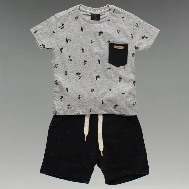 Conjunto Hommer Minimalista Cinza - 3