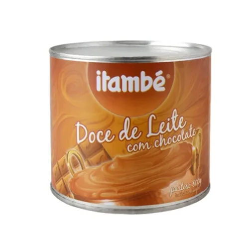 Doce De Leite Com Chocolate Itambé Lata 800g - WELLY - Mercearia