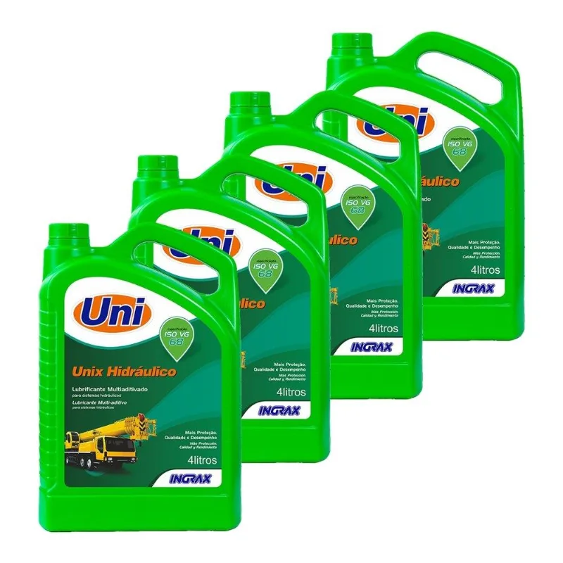 Óleo Lubrificante Unix para Sistemas Hidráulicos VG 68 4L