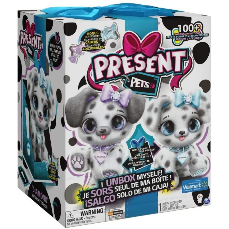 Pelucia Prezzie Pets Present Dalmatas Surpresa Sunny 2249