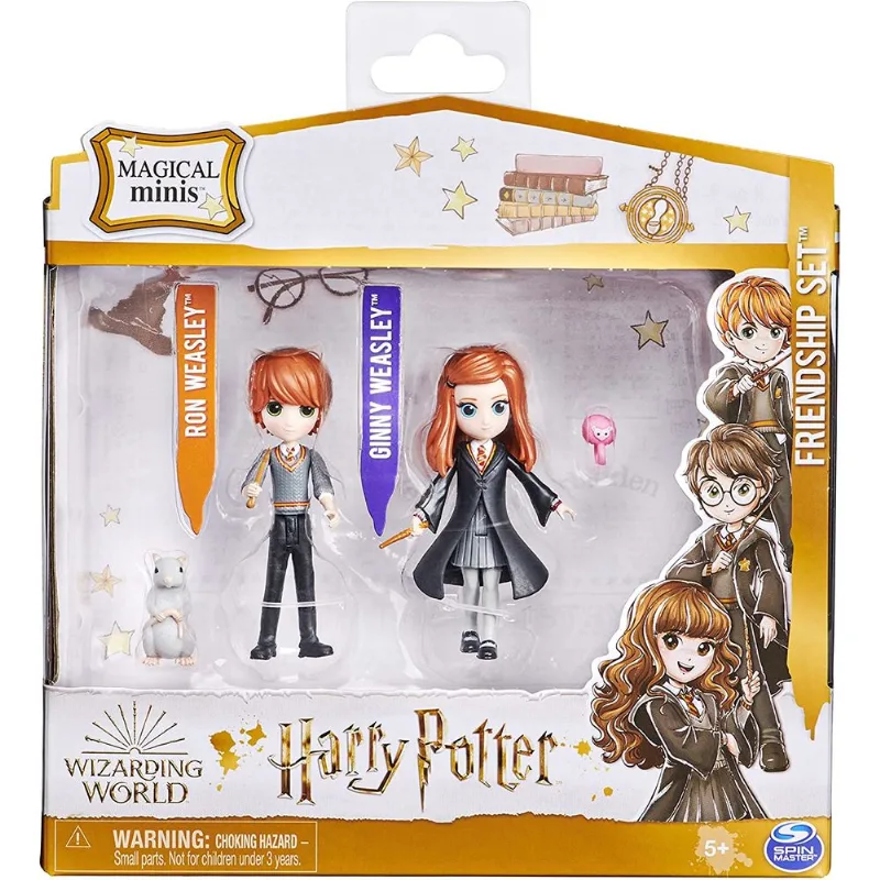 Harry Potter Magical Minis Ron Ginny Weasley e Perebas Sunny