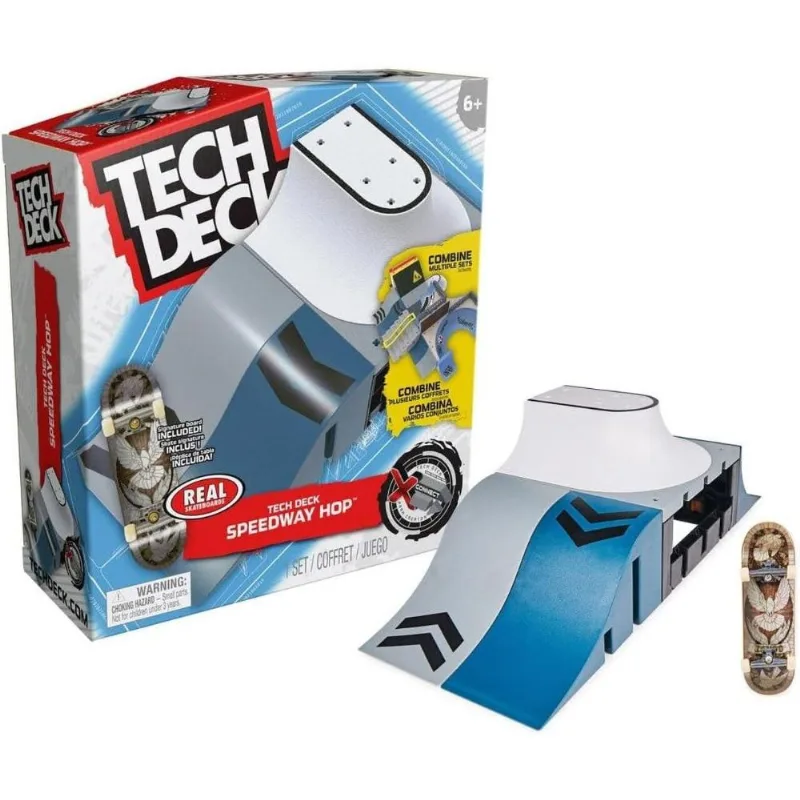 Pista Skate De Dedo Tech Deck Speedway Hop + Skate - Sunny