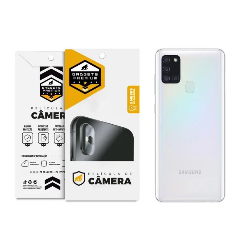 Película Para Lente De Câmera Samsung Galaxy A21s - Gshield