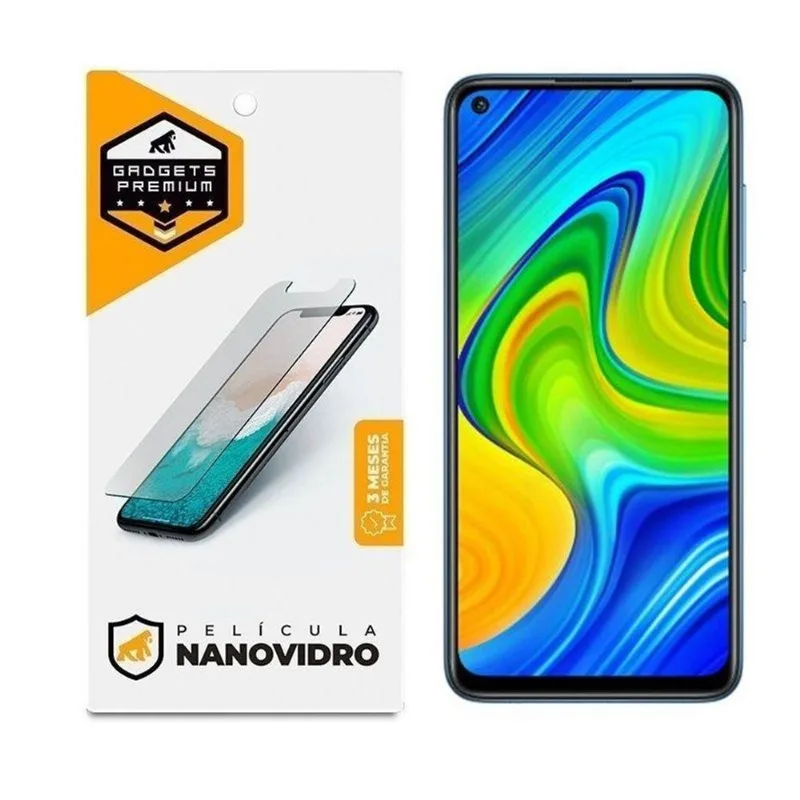 Película de Nano Vidro para Xiaomi Redmi Note 9 - Gshield