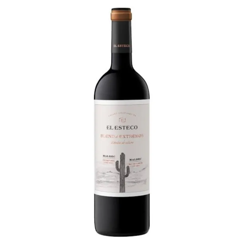 Vinho Tinto Argentino Malbec Blend de Extremos El Esteco 750ml - El Esteco