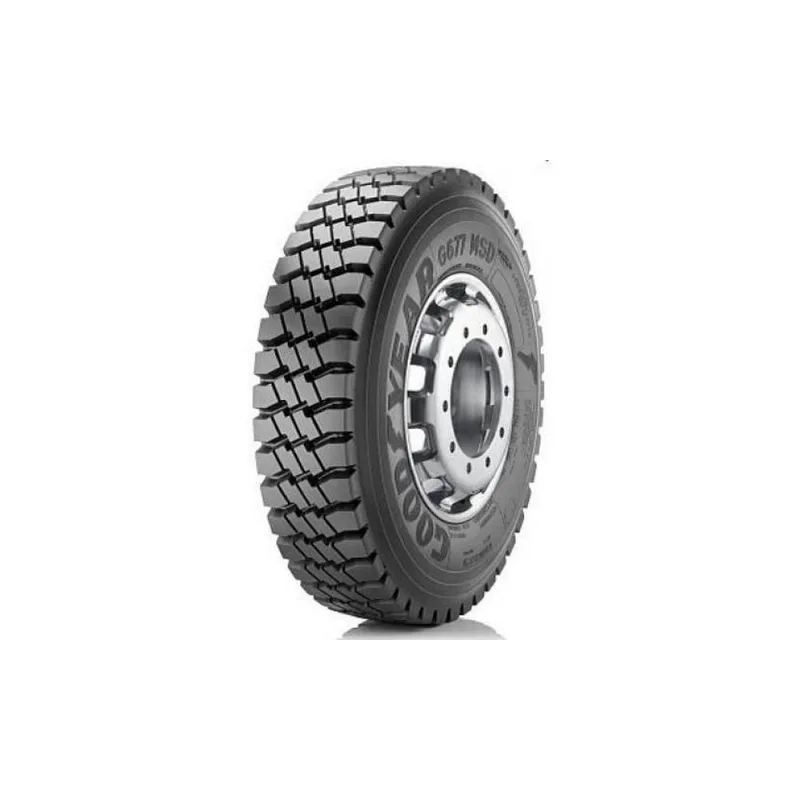 Pneu Aro 22.5 Goodyear 275/80R22.5 149/146K G677 Msd