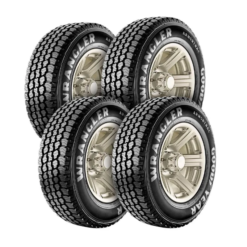 Kit 4 Pneus Aro 16 Goodyear Wrangler Armortrac 255/70R16 115T
