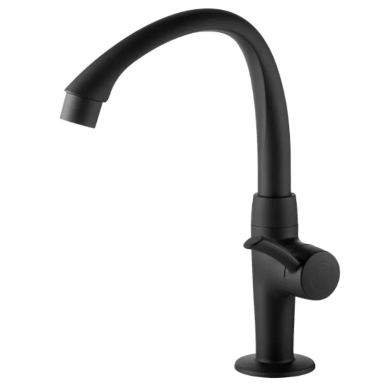 Torneira Lavatório Mesa Alta Movel Preto Fosco 1/2" Tigre