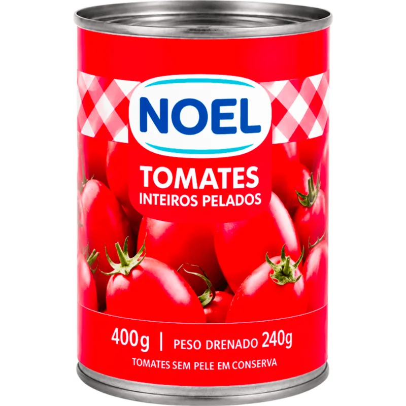 Tomate sem Pele Noel Inteiros 400g