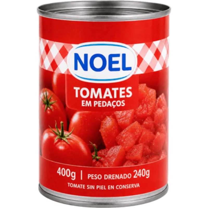 Tomate sem Pele Noel Cubos 400g