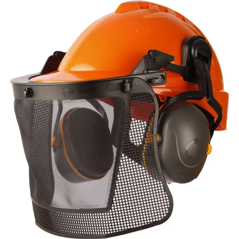 Capacete com proteção facial e abafador de ruído 902461 LIBUS - LIBUS - Epi