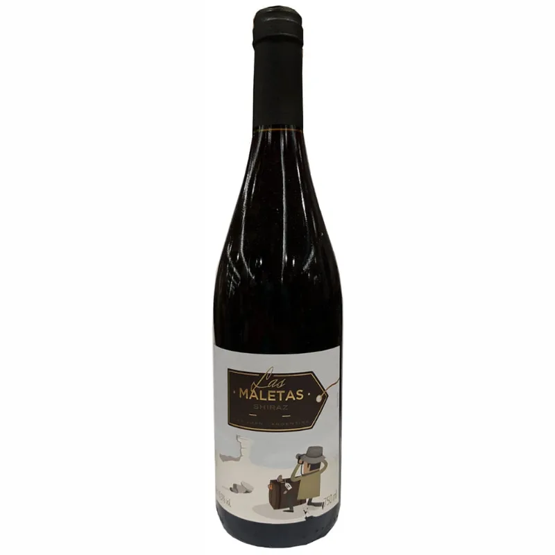 Vinho Argentino Las Maletas Shiraz 750ml