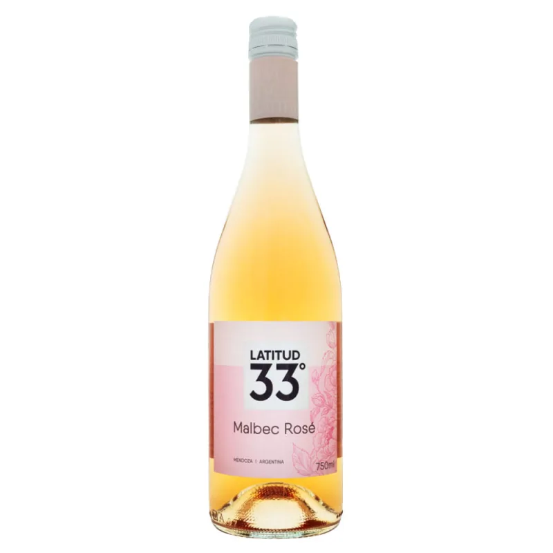 Vinho Rosé Argentino Latitud 33° 750ml - Latitud 33° - Adega