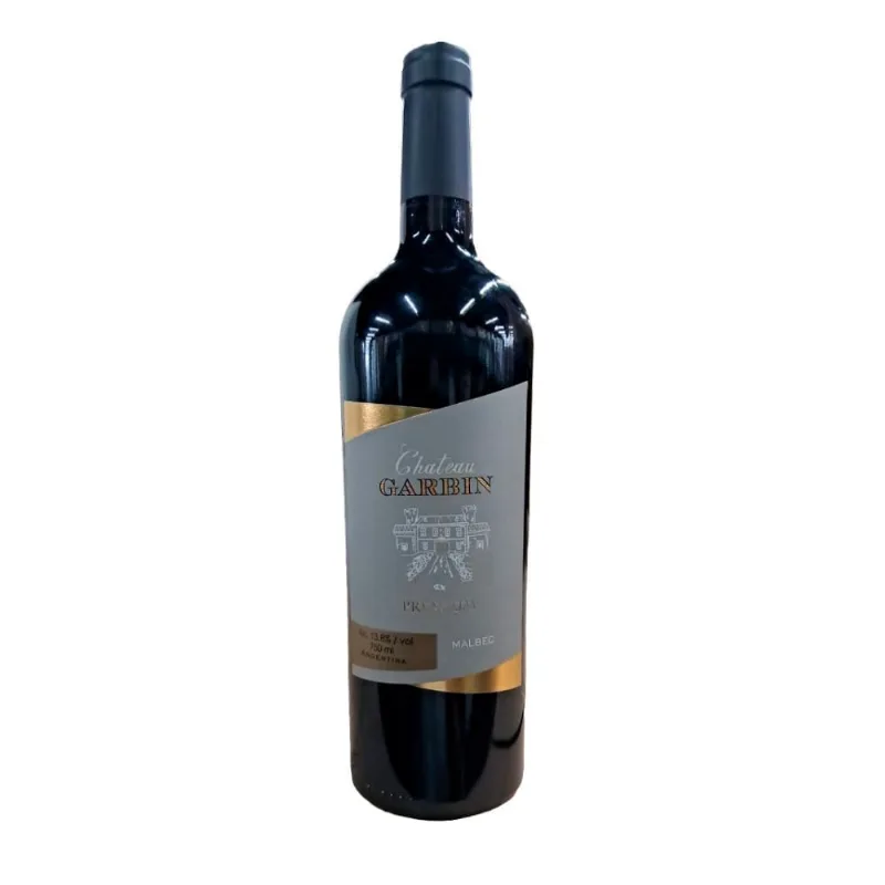 Vinho Argentino Tinto Malbec Premium Chateau Garbin 750ml