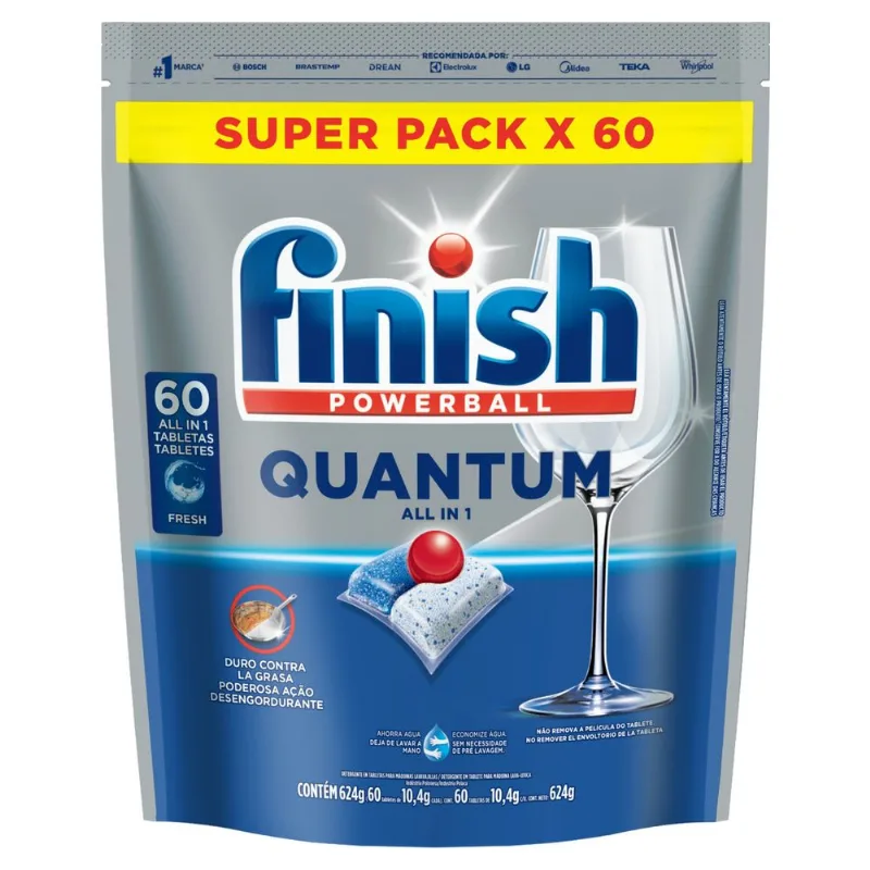 Detergente Tablete Lava Louças Finish Powerball