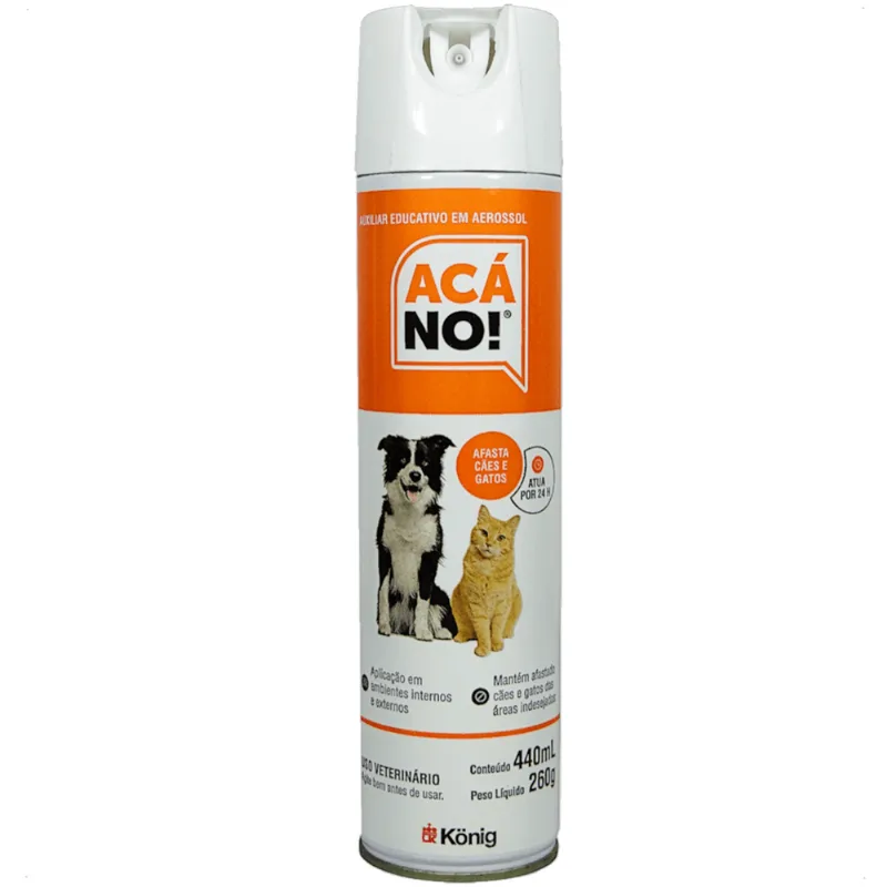 ACÁ NO AFASTA CÃES E GATOS 440ML KONIG