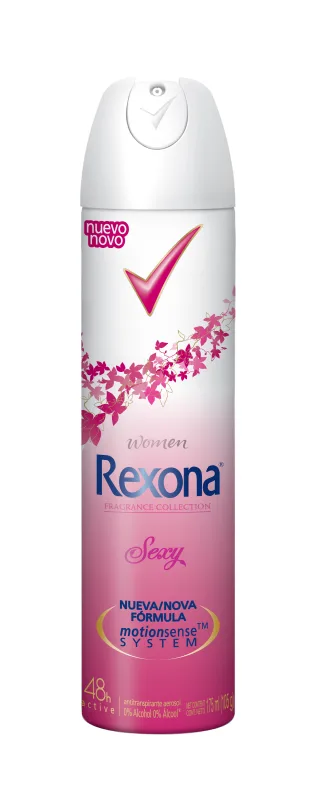 Desodorante Antitranspirante Aerosol Rexona Women Sexy 175ml - REXONA