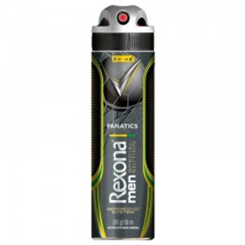 Desodorante Antitranspirante Aerosol Rexona Men Fanatics Special Edition 90g - REXONA - Higiene E Beleza