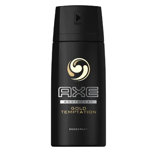 Desodorante Aerosol Fragrância Para O Corpo Axe Gold Temptation 150ml - AXE - Higiene E Beleza