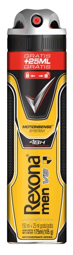 Desodorante Antitranspirante Aerosol Rexona Men V8 105gr - REXONA - Higiene E Beleza