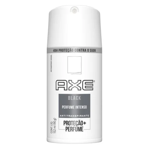 Antitranspirante Aerossol Black Axe Seco 152ml - AXE