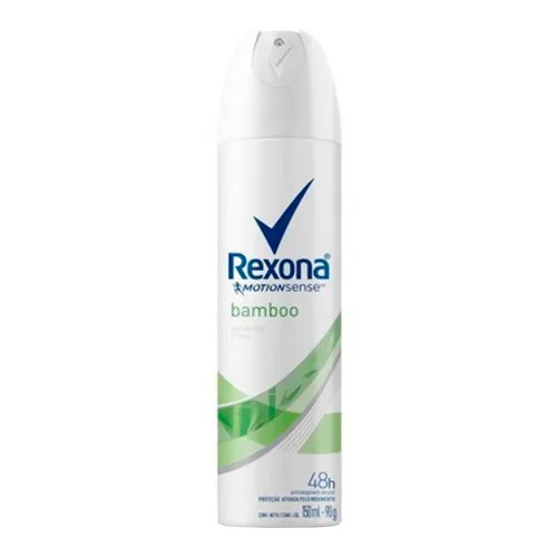 Desodorante Aerosol Feminino Bamboo 150g Rexona - REXONA - Higiene E Beleza