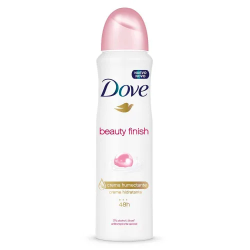 Antitranspirante Aerossol Beauty Finish Dove 150ml - DOVE - Higiene E Beleza