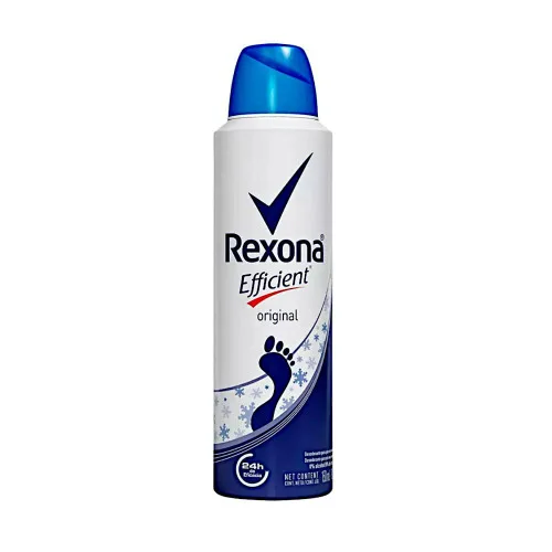 Desodorante Aerossol Para Pés Original Rexona Efficient Frasco 153ml - REXONA - Higiene E Beleza