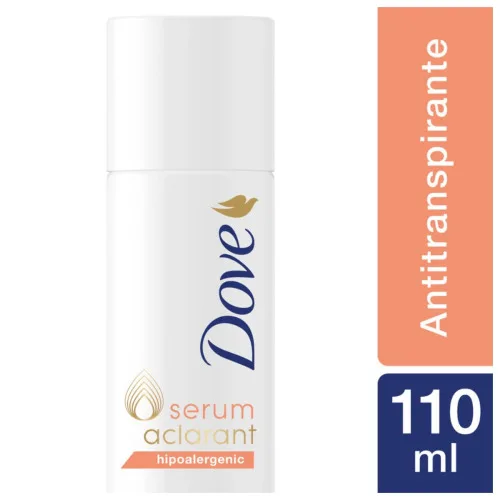 Desodorante Aerosol Serum Aclarant Hipoalergico 110ml Dove - DOVE - Higiene E Beleza