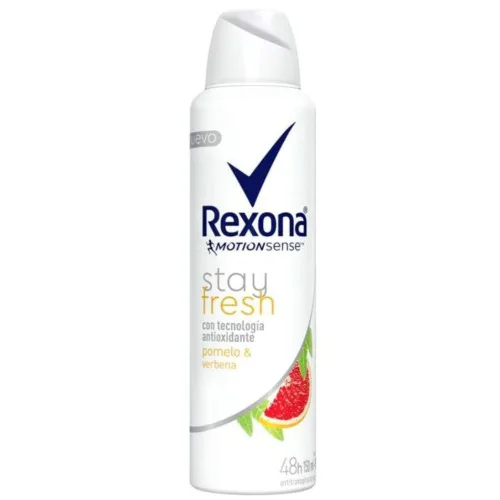 Antitranspirante Aerossol Stay Fresh Pomelo Verbena Rexona Motionsense 150ml - REXONA - Higiene E Beleza