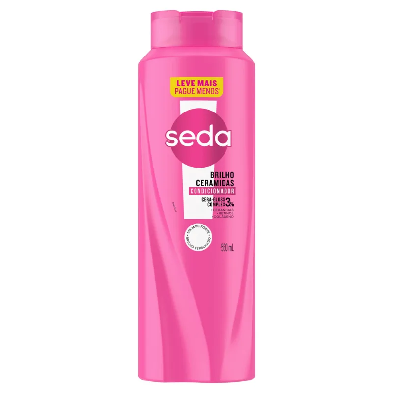 Condicionador Seda Brilho Ceramidas 560ml